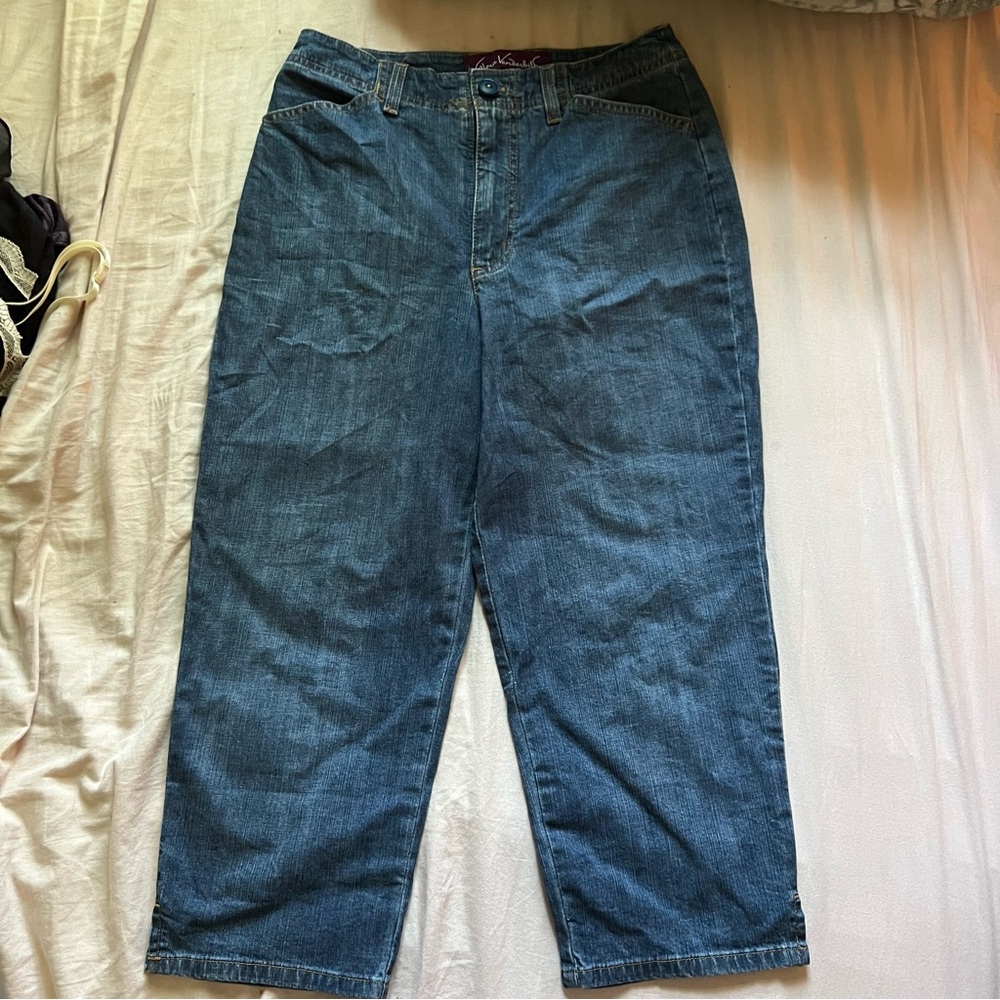 capri jean pants